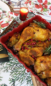 FRANGO COM ROMÃ para a Ceia de Natal